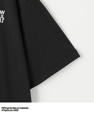 PW CIRCULUS 〈Pepsiコラボ〉【UNISEX】Pepsi 9-LOGO モックネックT ブラック系