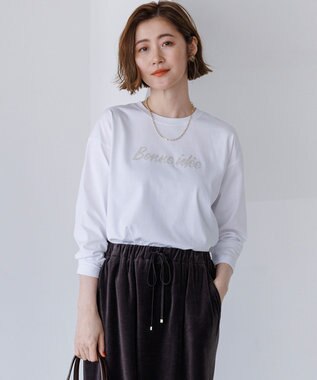 23区 【~6/28まで受注生産】カスタマイズ スパンコール刺繍 長袖 Tシャツ