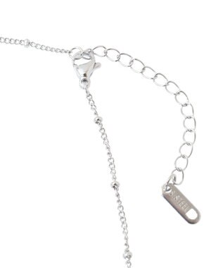 YECCA VECCA ドットチェーンステンレスネックレス Silver