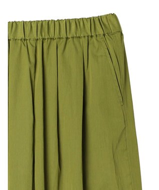 AMERICAN HOLIC イージーケア＋接触冷感ウエストタックワイドパンツ Pistachio