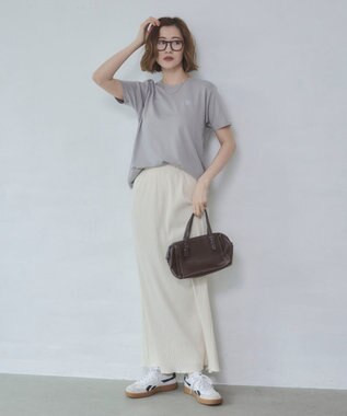 WEGO 【SMLサイズ展開】U.S. POLO ASSN.別注コンパクトTシャツ ライトグレー