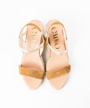 gaimo 【GAIMO/ガイモ】バイカラーヒールサンダル/GAEL-RS ベージュ