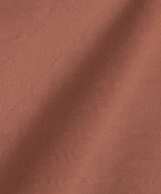 J.PRESS LADIES 【洗える】マイクロタイプライターストレッチ セミワイド パンツ オレンジ系