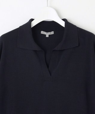 23区 【Indian Factory】スキッパールーズ ニット ネイビー系