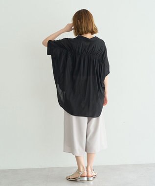 YECCA VECCA 【UVカット】ガウチョパンツ Light Gray