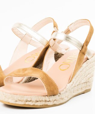 gaimo 【GAIMO/ガイモ】バイカラーヒールサンダル/GAEL-RS ベージュ