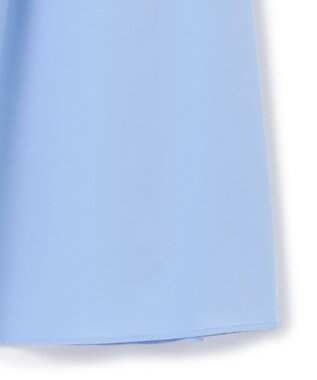 UNFILO FINE MOVE タックフレアスカート サックス