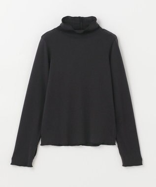 #Newans 【KIDS】【ANSWER for 男の子ママ】リラクシータートルネックカットソー ブラック系