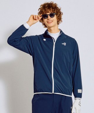 PW CIRCULUS 【撥水加工 / 小さくまとまる】【MEN】パッカブルブルゾン  ゴルフ ネイビー系