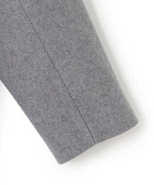 ICB ウールライトメルトン チェスターコート ライトグレー系