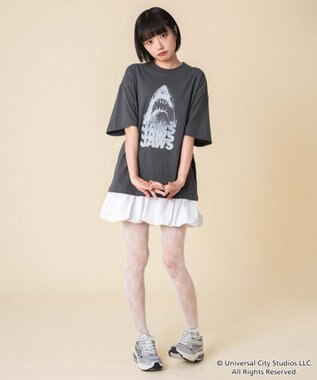 WEGO 【新柄追加/JAWS/ユニセックス着用ITEM/SMLサイズ展開】JAWSグラフィックT（S） 柄4