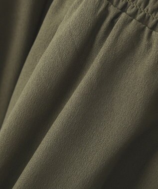earth music&ecology ペプラムビスチェ Khaki