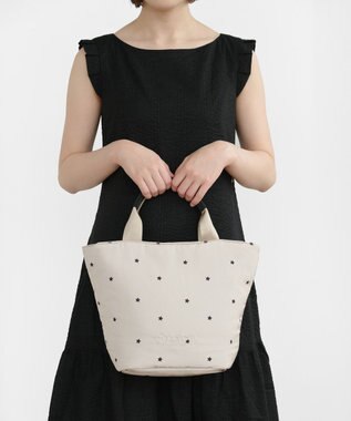 TOCCA SKIPPING ICON TOTE トートバッグ【星風まどかさん着用・WEB＆一部店舗限定】 ベージュ系