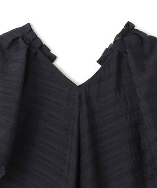 BEIGE， VIVIENNE / Vネックワンピース Black