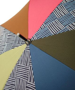 +RING レディース向け プラスリング 長傘60cm MLT T1285 マルチカラー