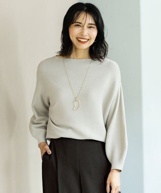 ANY メタルリング モチーフネックレス リング型