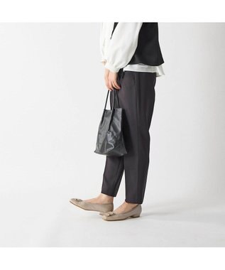 Riz raffinee <Riz raffinee>モチーフ金具付バレエパンプス ベージュメタリック