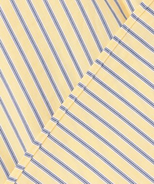 J.PRESS MEN ブロードマルチストライプ シャツ / B.D. イエロー系1