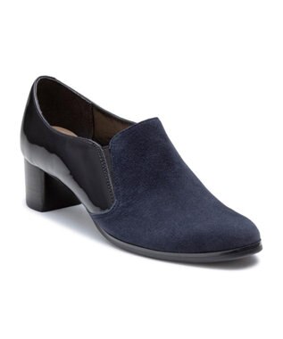 REGAL FOOT COMMUNITY 【リーガルレディース】F65R シューティー パンプス ネイビーブラック