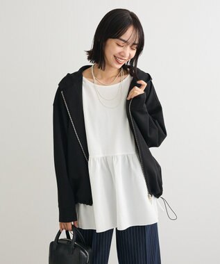 Green Parks ダンボールＺＩＰパーカー Black