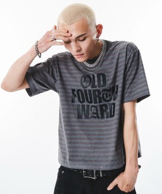 WEGO 【ユニセックス着用ITEM】ボーダ－グラフィックT（SS）
