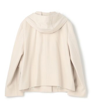 BEIGE， CHABANAIS / フード付きコート Ecru