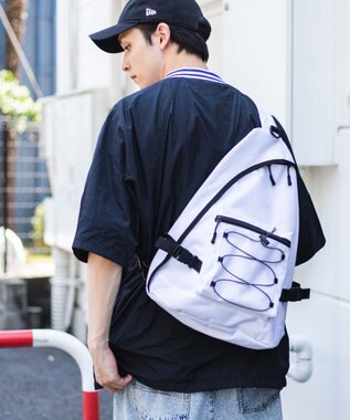 WEGO コードデザインワンショルダーバッグ ホワイト