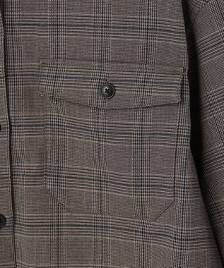 J.PRESS YORK STREET 【WOMEN】ショートCPOジャケット ブラウン系3