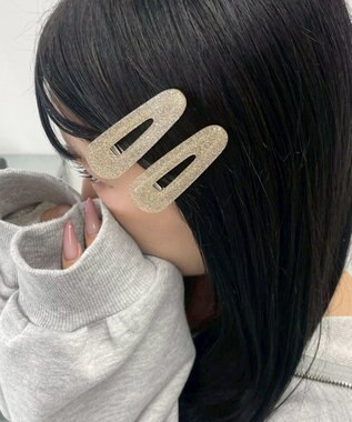 WEGO Lアクリルラメクリップ