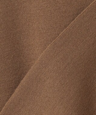 自由区 S ウールミラノランタンスリーブ ニット モカ