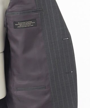 J.PRESS MEN 【ESSENTIAL CLOTHING】インテリジェント ストライプスーツ グレー系2