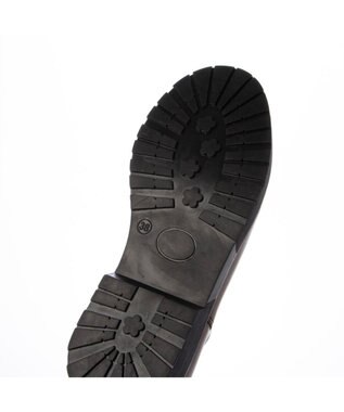 ing <ing>【WEB限定】厚底サイドゴアショートブーツ ダークブラウン