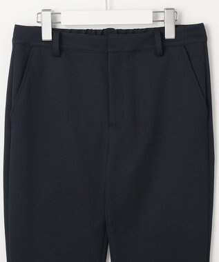 J.PRESS LADIES 【洗える・イージーケア】 アクティブピケストレッチ スキニー パンツ ネイビー系