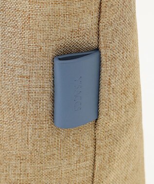 Y'SACCS リネンライク　イニシャルトート　Mサイズ ベージュ