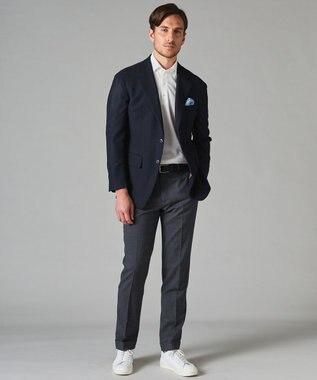 GOTAIRIKU 【御幸毛織】ケープタウンモヘヤ ブレザー ネイビー系