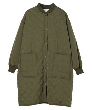 CRAFT STANDARD BOUTIQUE ダイヤキルトロングコート Khaki