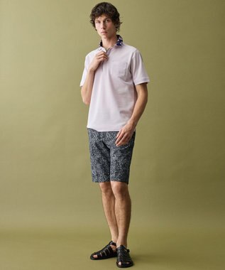 JOSEPH ABBOUD 【キングサイズ・老舗アロハブランドと21年愛されるポロシャツがコラボ】KAHALA ALOHA ダディポロ ピンク系