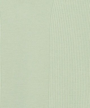 JOSEPH 【洗える】ファインリブメリノ　ショートスリーブニット Matcha