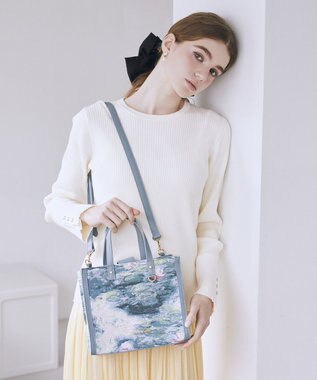Maison de FLEUR ゴブラン2Wayスクエアトート