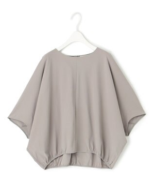 ICB L 【接触冷感・UVカット・速乾・洗える】マットスキューバ ドルマンスリーブプルオーバー ライトオリーブ系