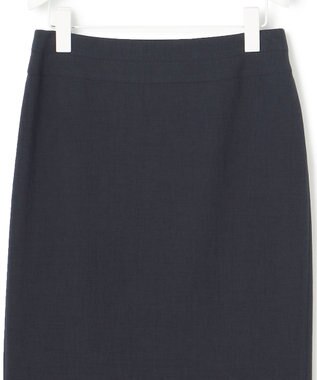 ICB 【接触冷感・防シワ・速乾・洗える】レーヨンライクトロ タイトスカート ネイビー系