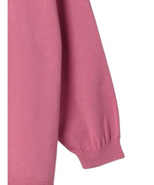 earth music&ecology サイドスリットルーズＶネックカーディガン Pink