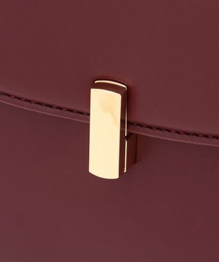 組曲 【加藤ローサさん着用】トップハンドル ハンドバッグ ワイン系