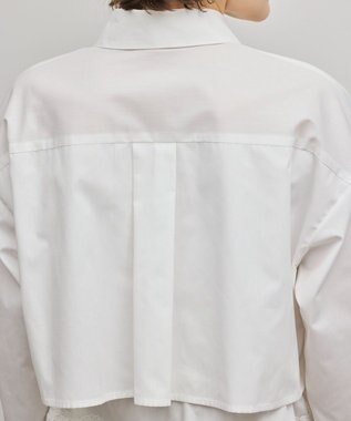 GRACE CONTINENTAL レースティアードシャツ ホワイト