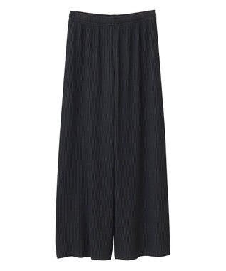 Green Parks 楽ちん涼やかドライタッチイージ－パンツ Black