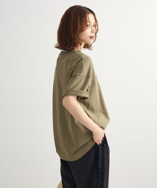 Green Parks ・ＥＬＥＮＣＡＲＥ　ＤＵＥ　ロゴｐｔＴＥＥ Khaki