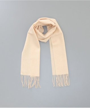 AURORA WEB限定  カシミヤ プチマフラー（幅20cm) ベージュ