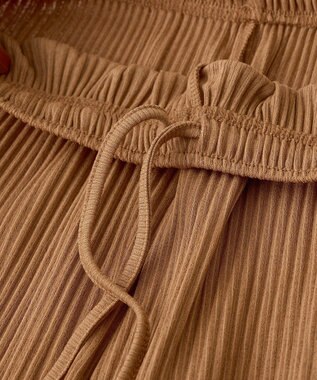 Green Parks 楽ちん涼やかドライタッチイージ－パンツ Terracotta