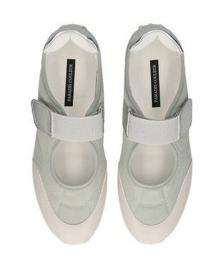 Bridget Birkin 【PARADIS COULEUR】ロープロファイルメリージェーンスニーカー グリーンコンビ