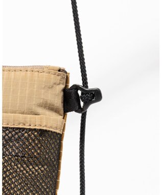 JOSEPH ABBOUD MOUNTAIN 【CREA掲載・軽量/ECO撥水/男女兼用】サコッシュ ベージュ系